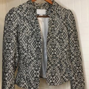 Patterned blazer